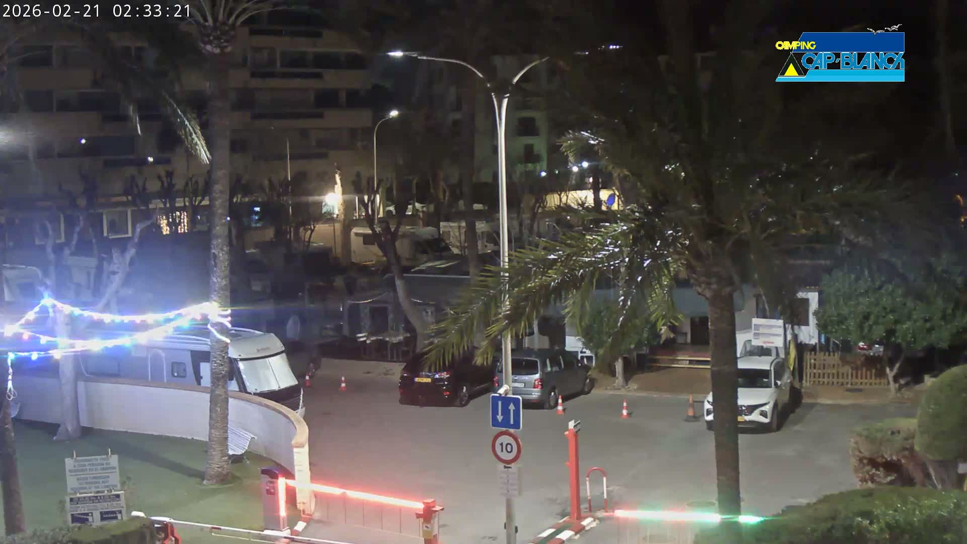 Altea, Camping Cap-Blanch Entrance - Alicante, Valencia, Spain