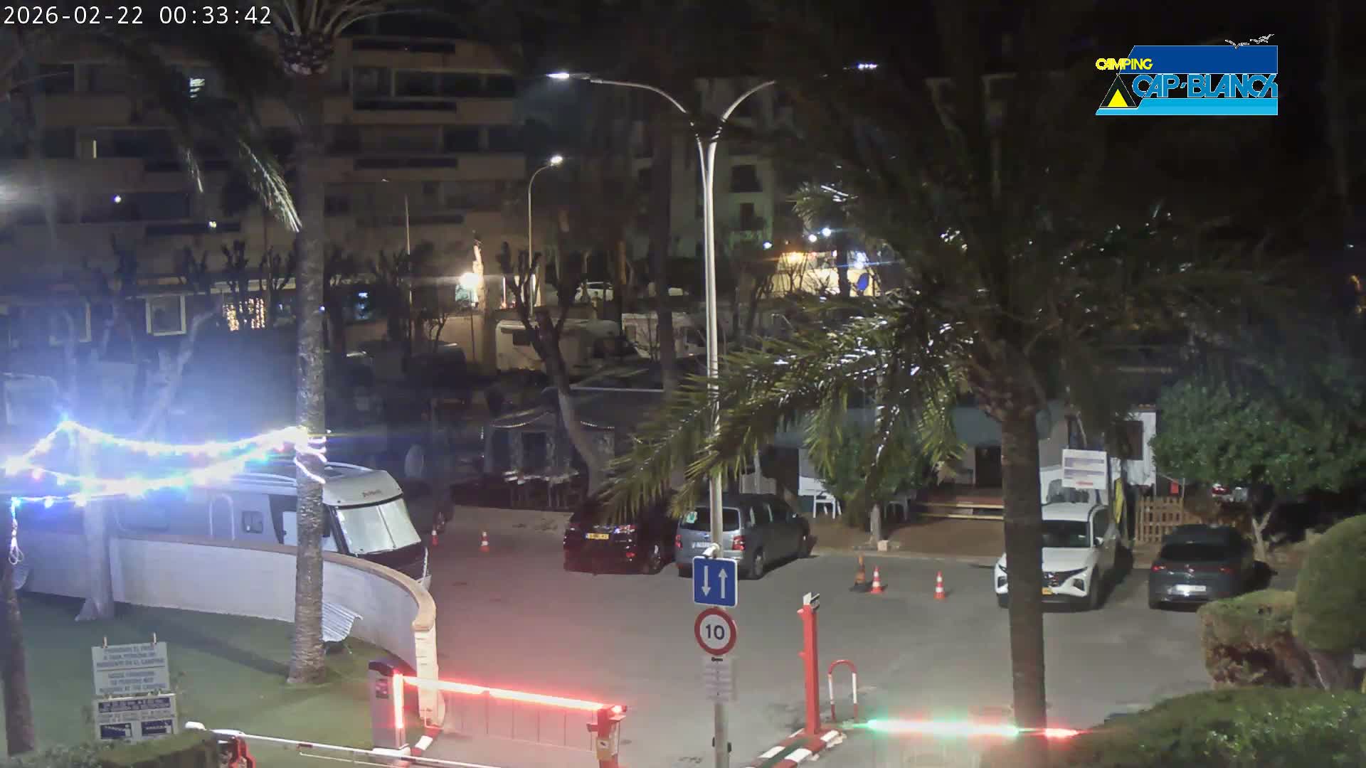 Altea, Camping Cap-Blanch Entrance - Alicante, Valencia, Spain
