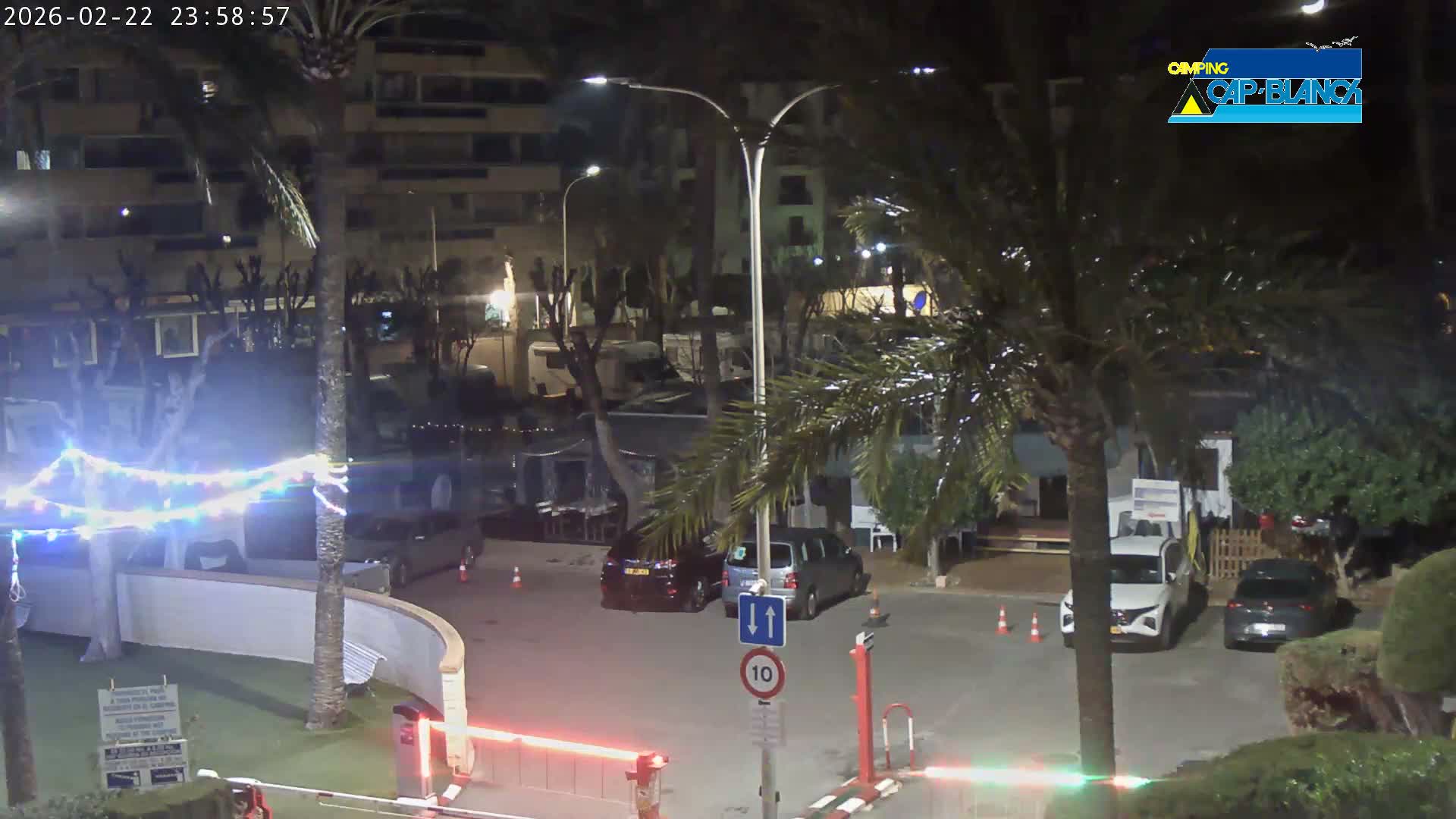 Altea, Camping Cap-Blanch Entrance - Alicante, Valencia, Spain