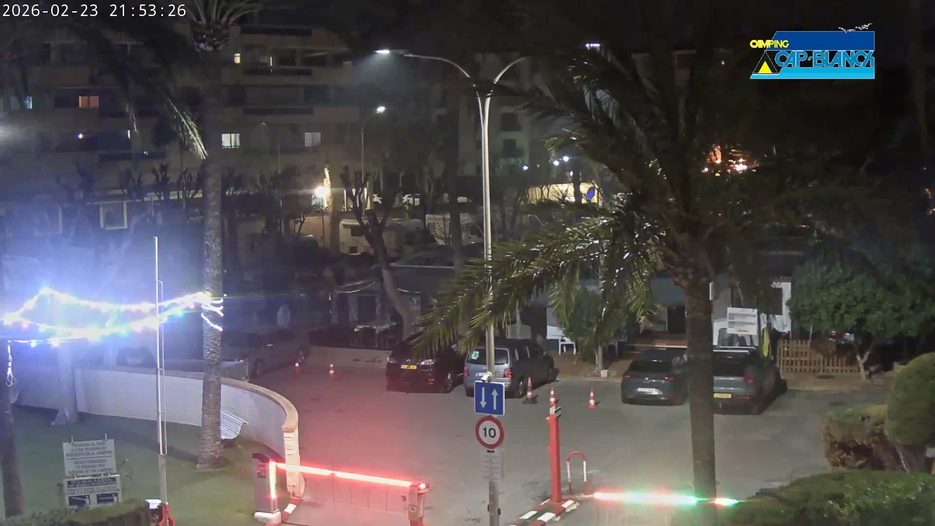 Altea, Camping Cap-Blanch Entrance - Alicante, Valencia, Spain