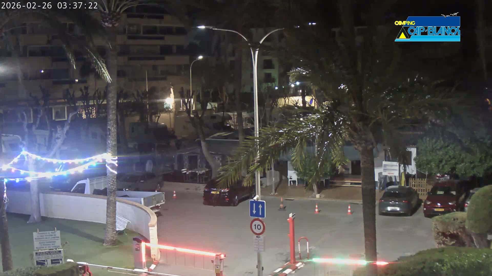 Altea, Camping Cap-Blanch Entrance - Alicante, Valencia, Spain