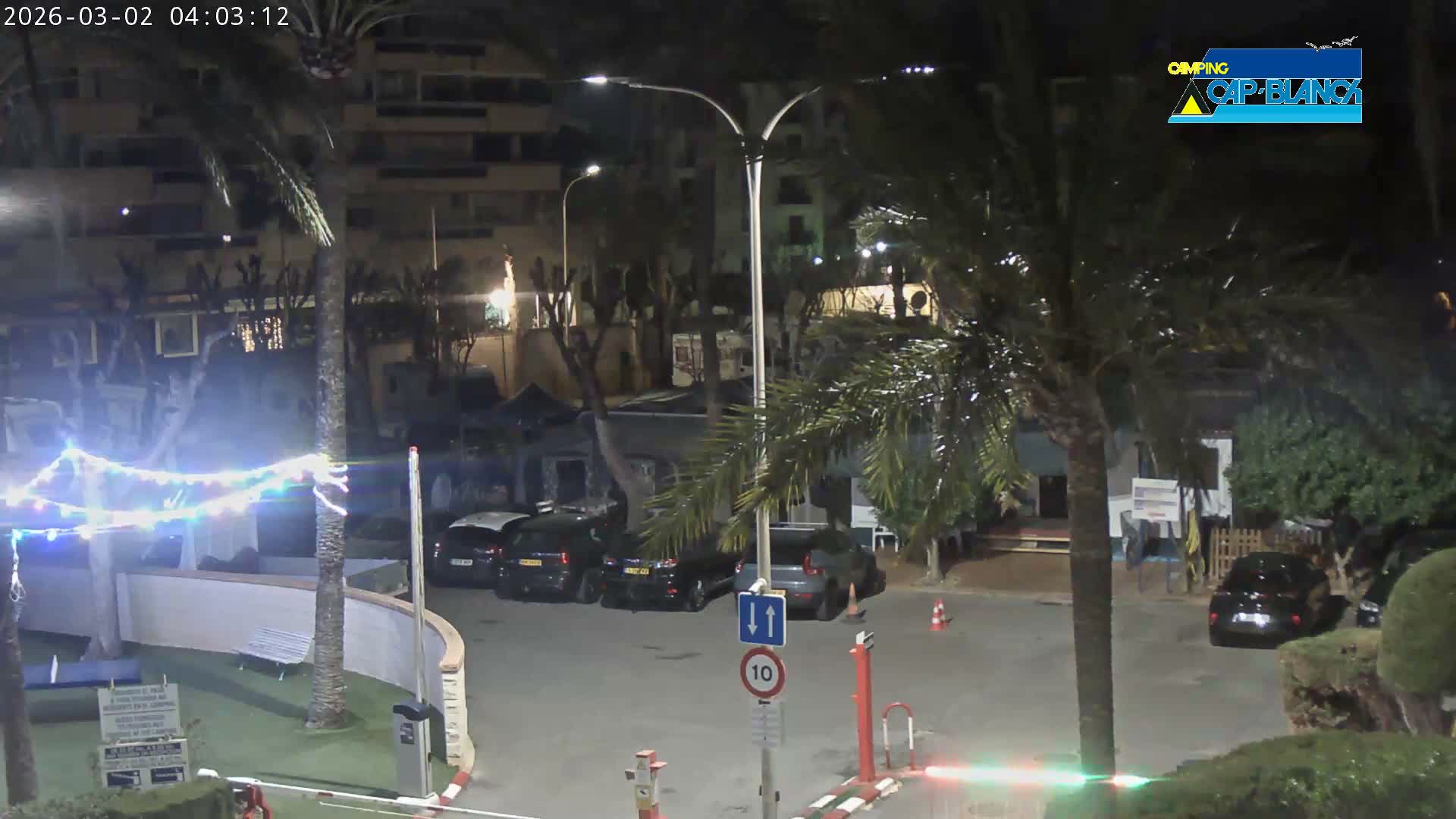 Altea, Camping Cap-Blanch Entrance - Alicante, Valencia, Spain
