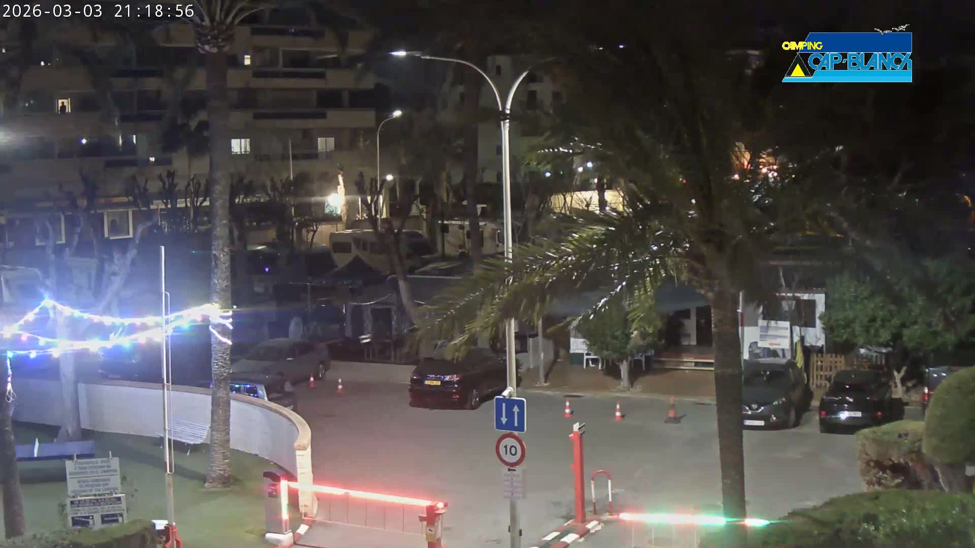 Altea, Camping Cap-Blanch Entrance - Alicante, Valencia, Spain