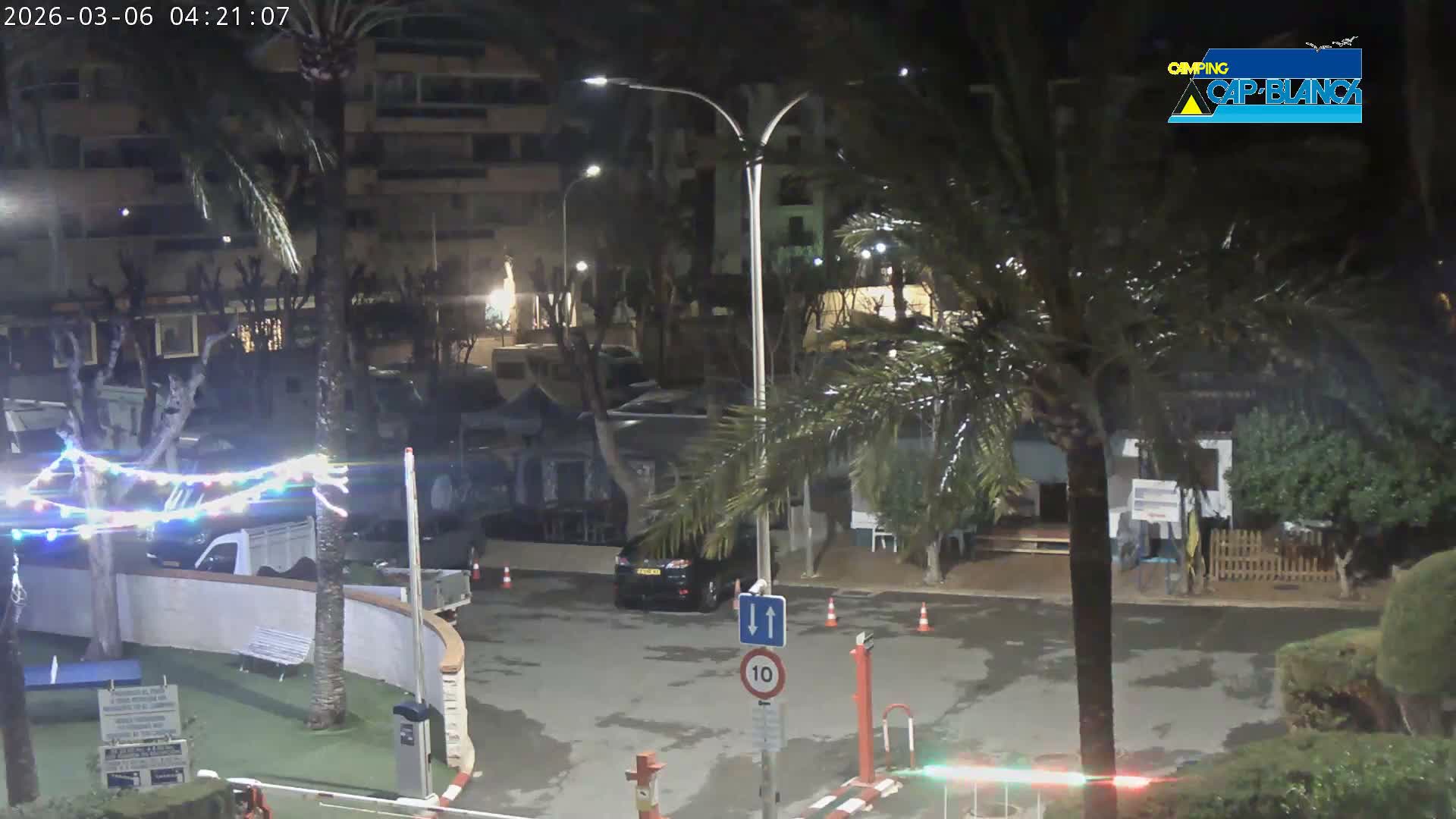 Altea, Camping Cap-Blanch Entrance - Alicante, Valencia, Spain