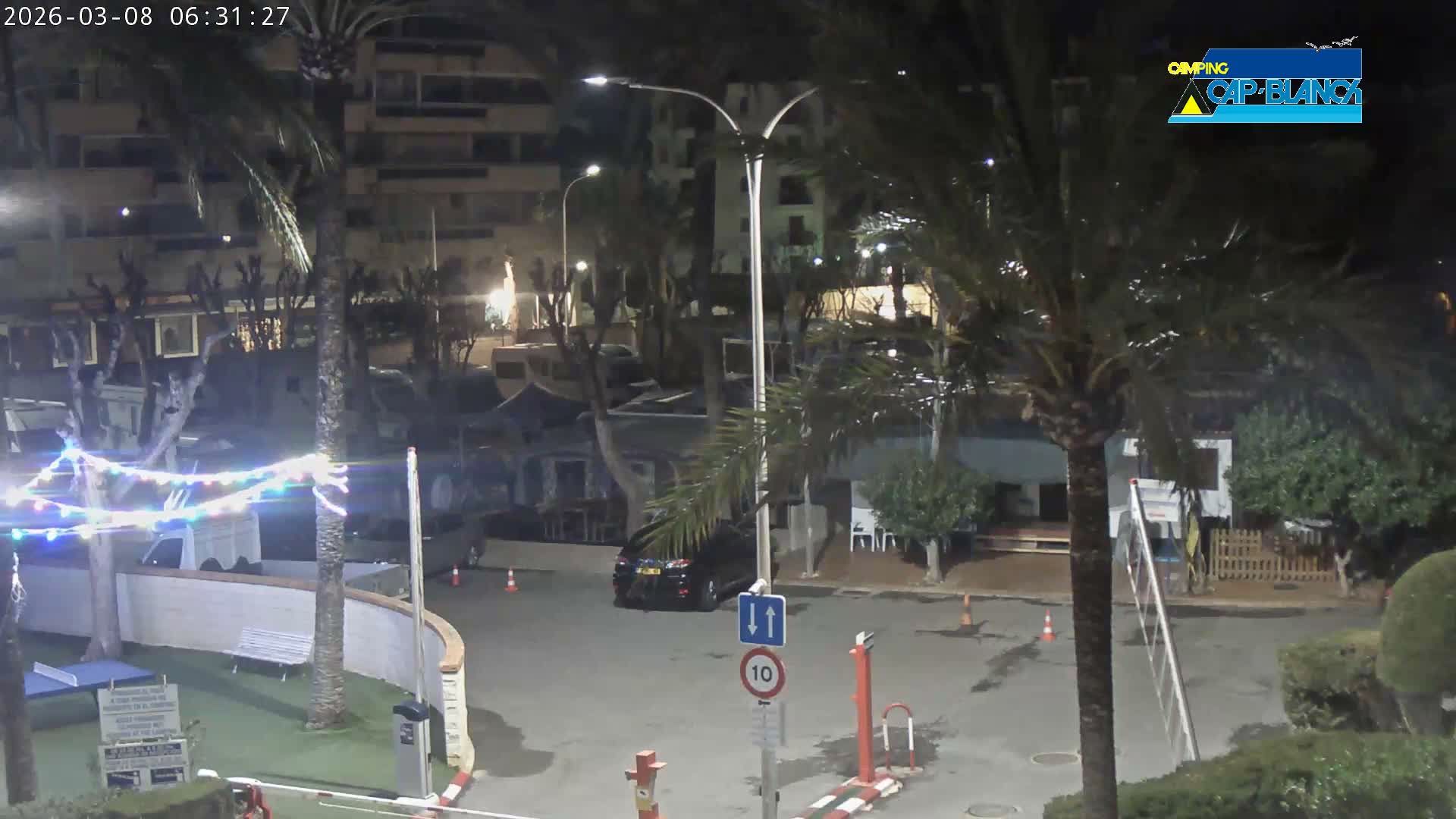 Altea, Camping Cap-Blanch Entrance - Alicante, Valencia, Spain