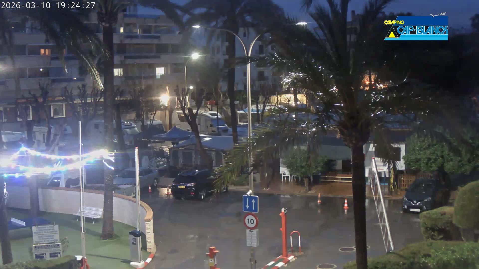 Altea, Camping Cap-Blanch Entrance - Alicante, Valencia, Spain