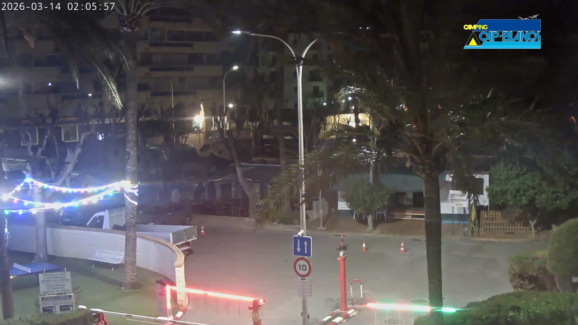 Altea, Camping Cap-Blanch Entrance - Alicante, Valencia, Spain