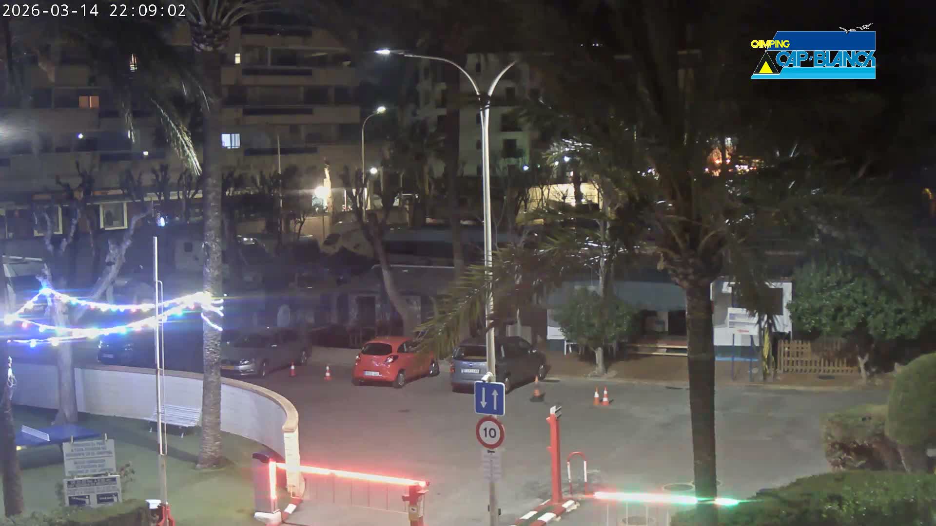 Altea, Camping Cap-Blanch Entrance - Alicante, Valencia, Spain