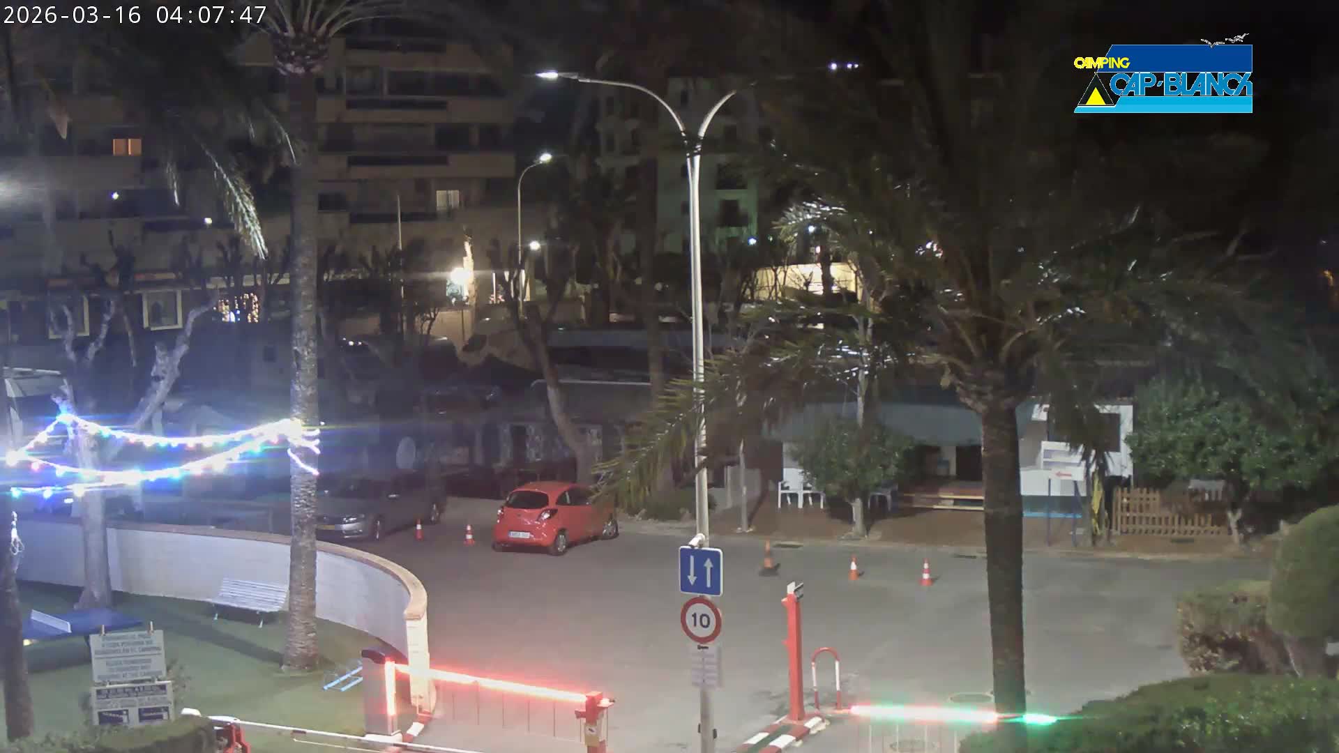 Altea, Camping Cap-Blanch Entrance - Alicante, Valencia, Spain