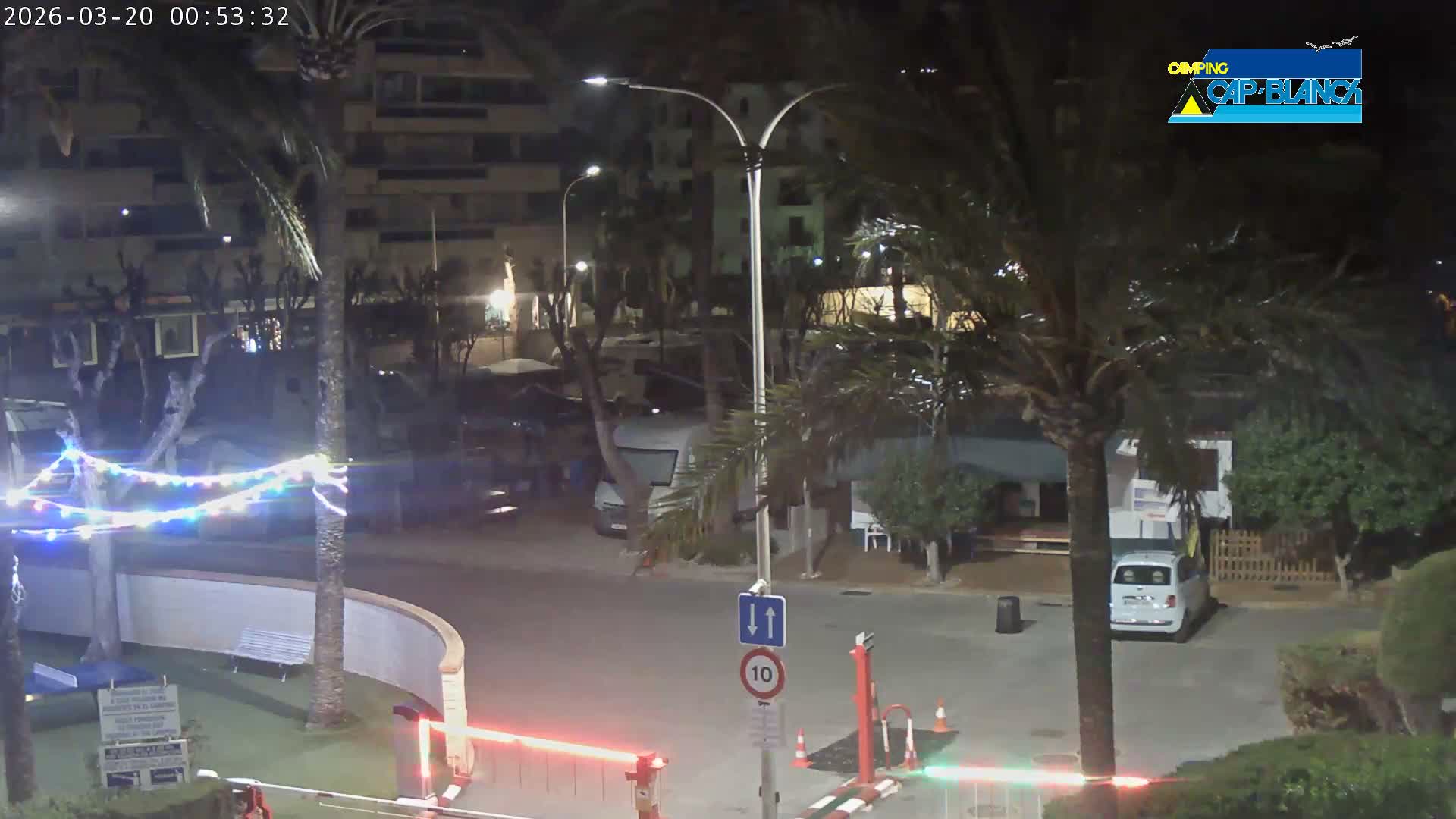 Altea, Camping Cap-Blanch Entrance - Alicante, Valencia, Spain