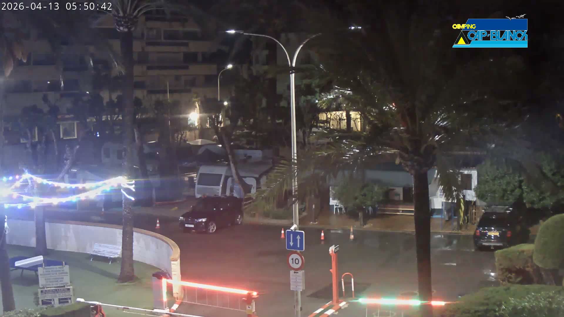 Altea, Camping Cap-Blanch Entrance - Alicante, Valencia, Spain