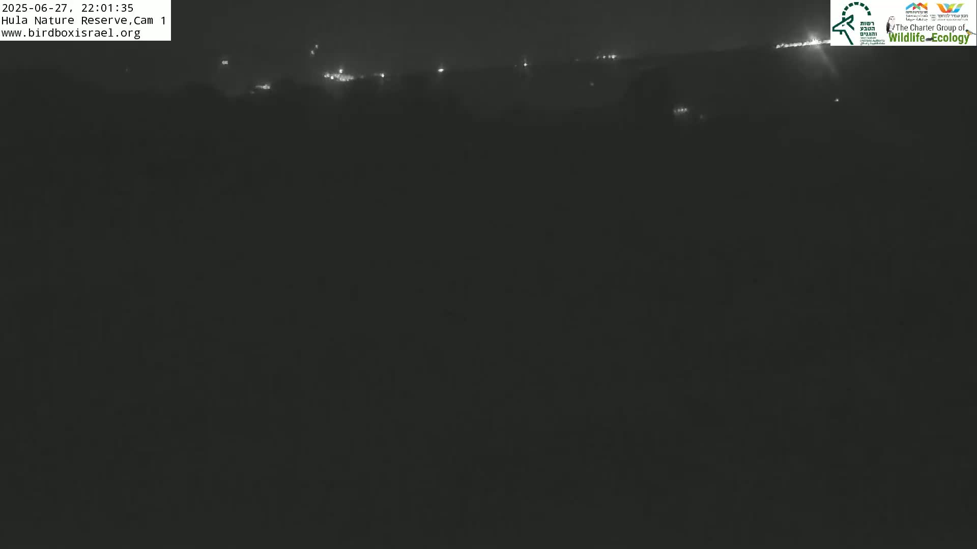 Hula Nature Reserve Bird Life & Israel-Syria Border Golan Hills View Live Cam - Yesud Hamaala, Northern, Israel