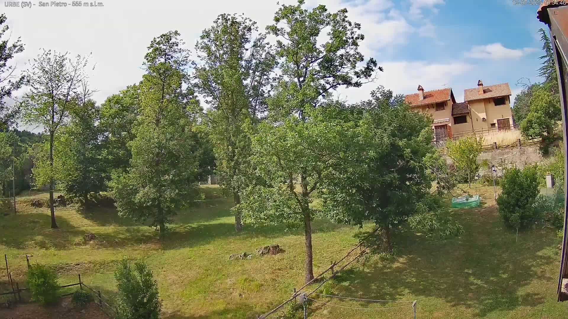Urbe, San Pietro Val d'Orba Village Live Cam - Savona, Liguria, Italy