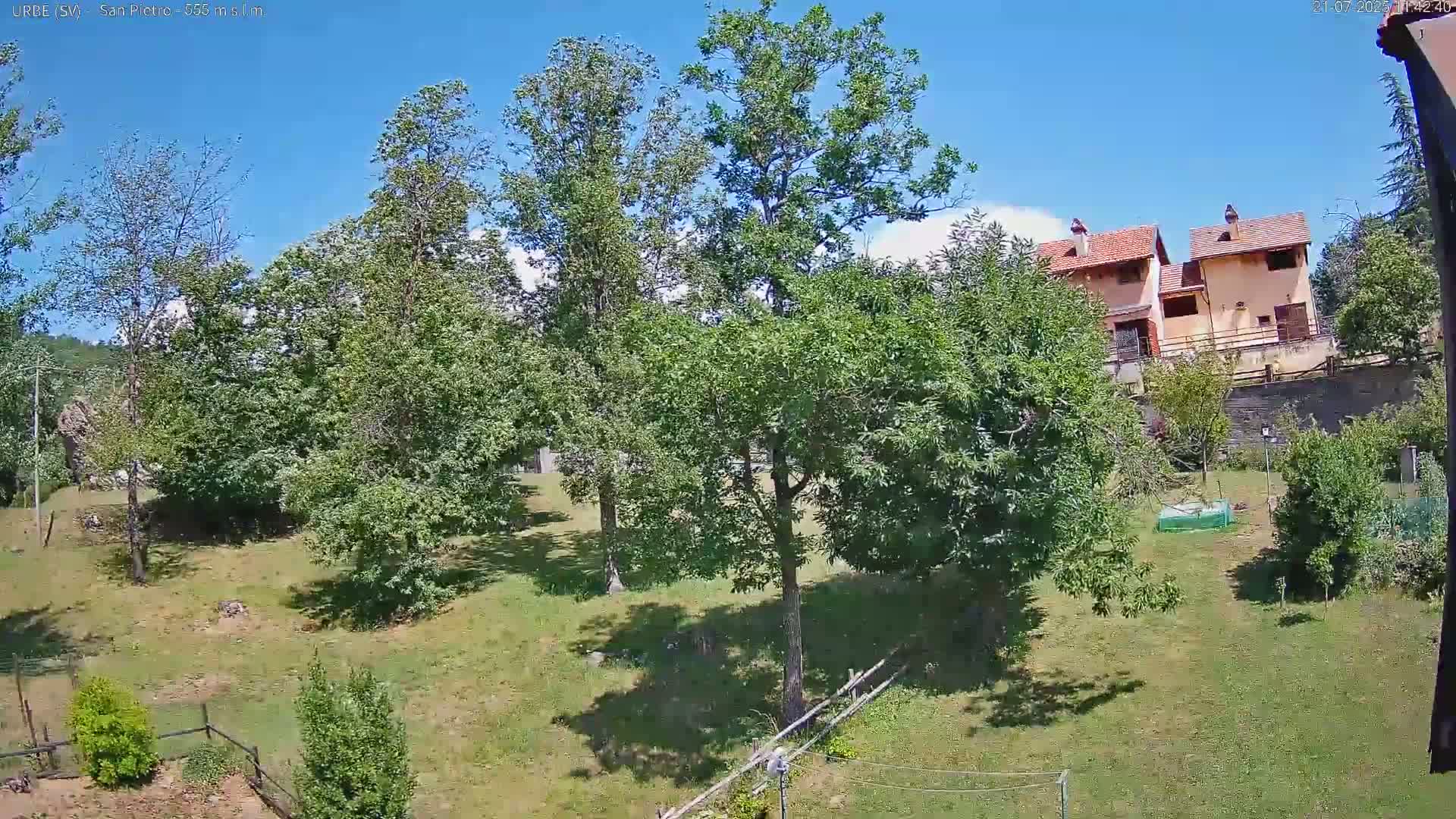 Urbe, San Pietro Val d'Orba Village Live Cam - Savona, Liguria, Italy