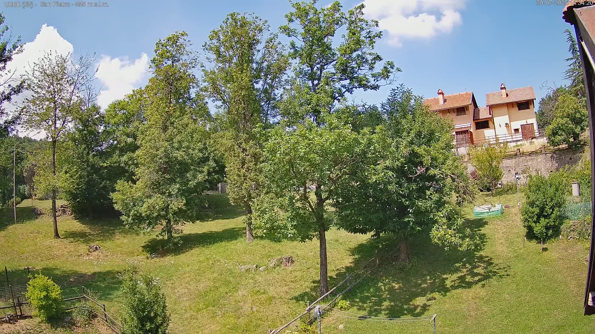 Urbe, San Pietro Val d'Orba Village Live Cam - Savona, Liguria, Italy