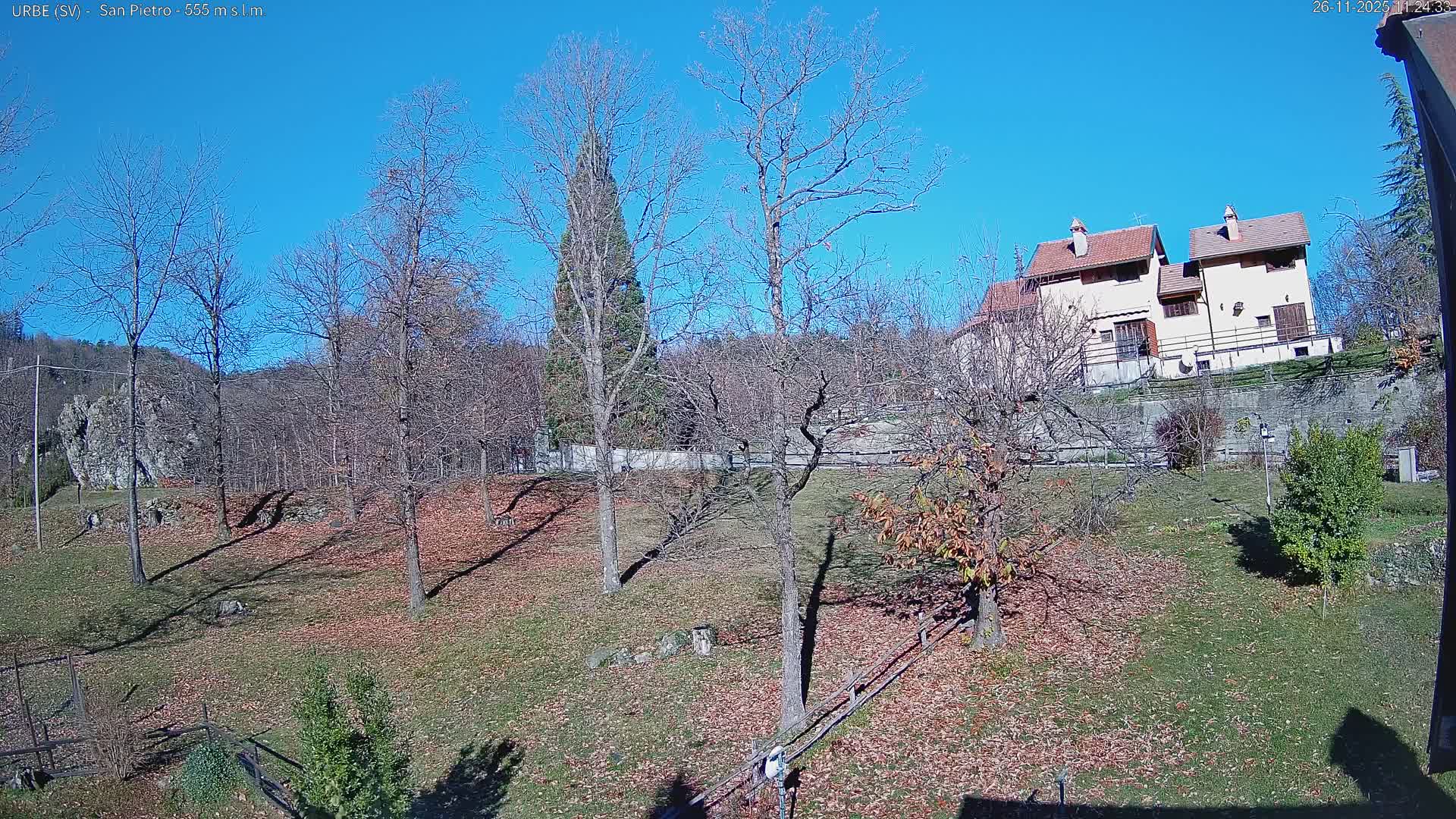 Urbe, San Pietro Val d'Orba Village Live Cam - Savona, Liguria, Italy