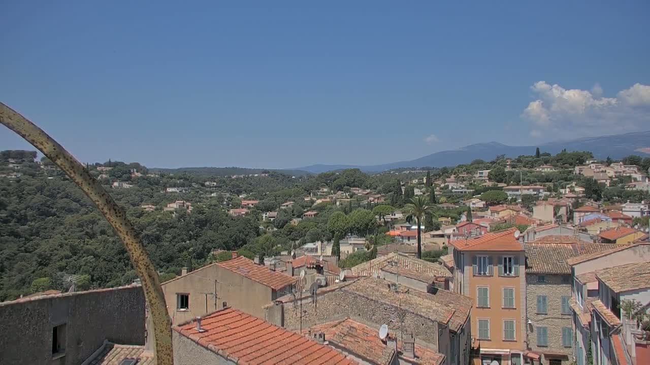 Biot  Commune Panaromic Live Cam - Grasse, Alpes-Maritimes, Provence-Alpes-Côte d’Azur, France