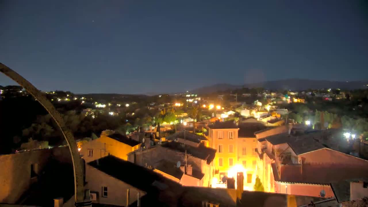 Biot  Commune Panaromic Live Cam - Grasse, Alpes-Maritimes, Provence-Alpes-Côte d’Azur, France