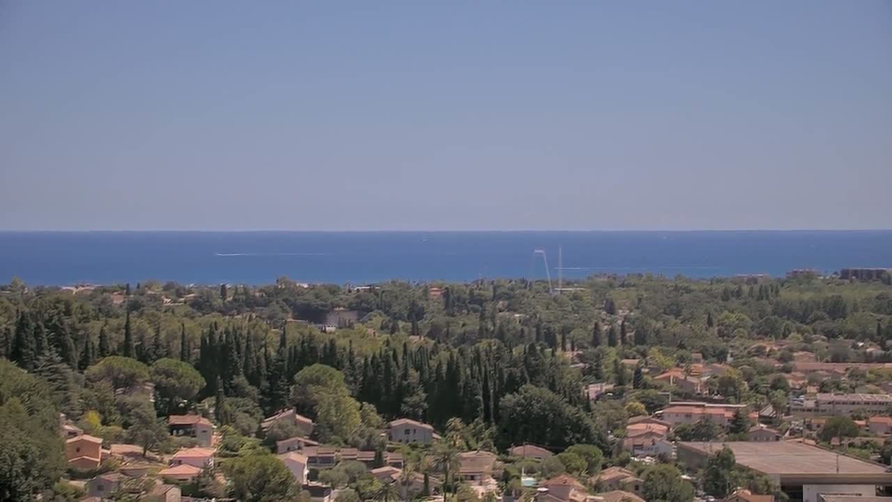 Biot  Commune Panaromic Live Cam - Grasse, Alpes-Maritimes, Provence-Alpes-Côte d’Azur, France