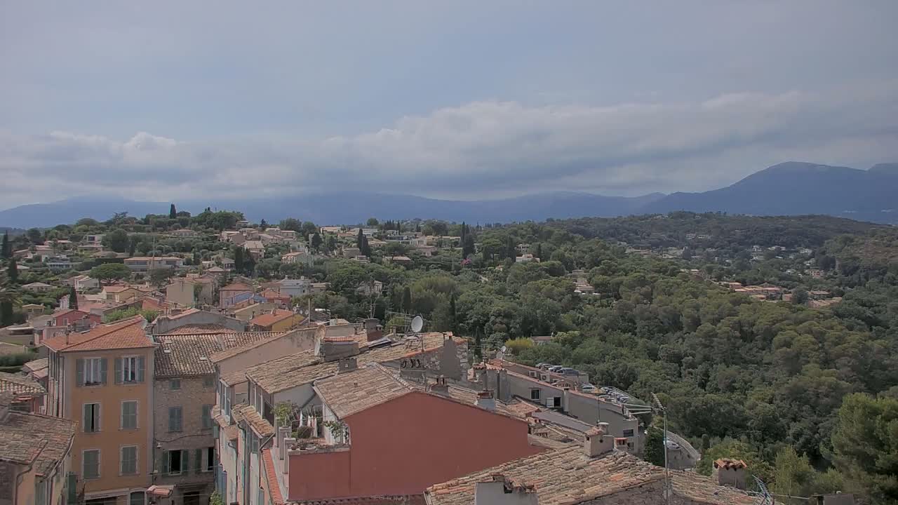 Biot  Commune Panaromic Live Cam - Grasse, Alpes-Maritimes, Provence-Alpes-Côte d’Azur, France