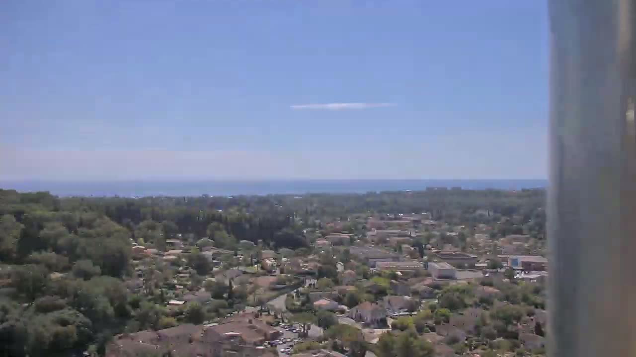 Biot  Commune Panaromic Live Cam - Grasse, Alpes-Maritimes, Provence-Alpes-Côte d’Azur, France