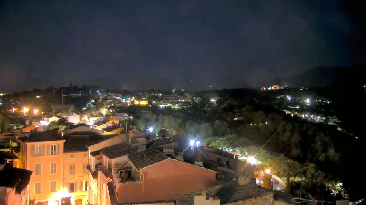 Biot  Commune Panaromic Live Cam - Grasse, Alpes-Maritimes, Provence-Alpes-Côte d’Azur, France