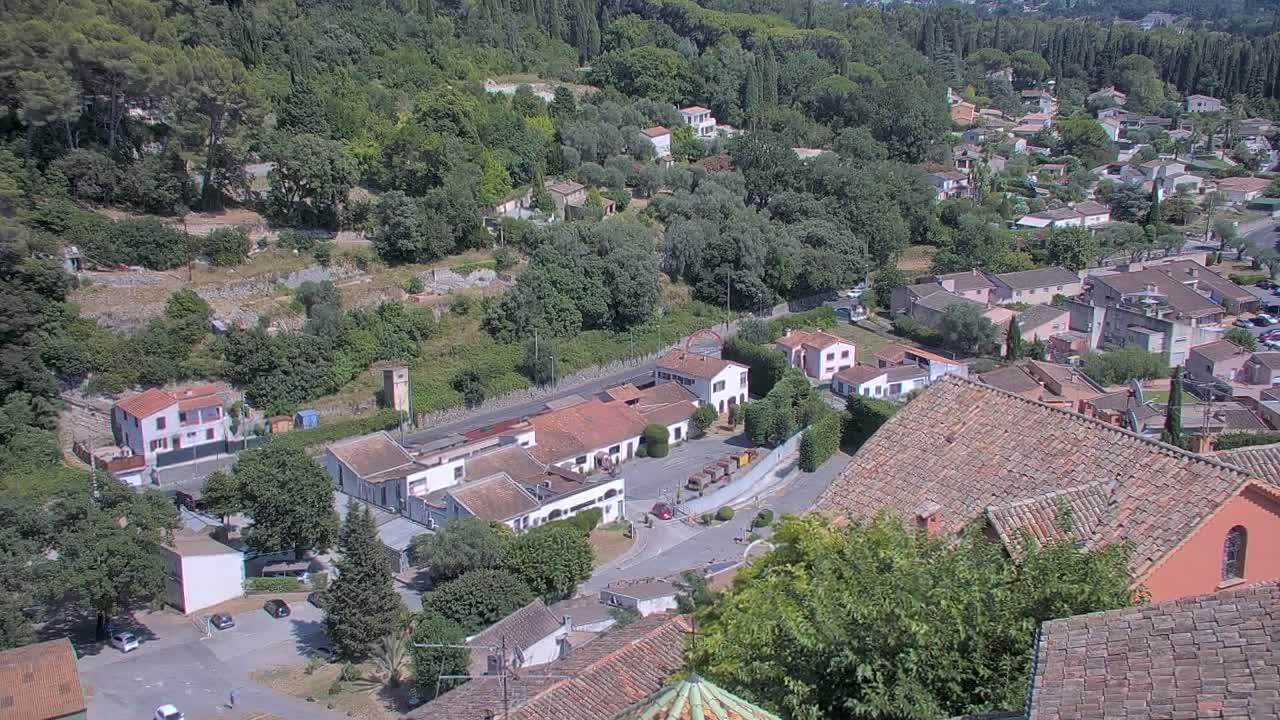 Biot  Commune Panaromic Live Cam - Grasse, Alpes-Maritimes, Provence-Alpes-Côte d’Azur, France