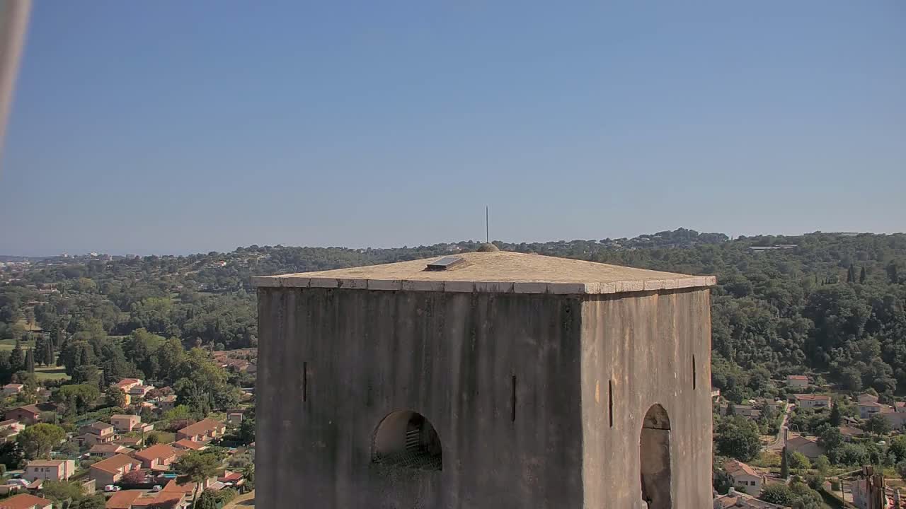 Biot  Commune Panaromic Live Cam - Grasse, Alpes-Maritimes, Provence-Alpes-Côte d’Azur, France