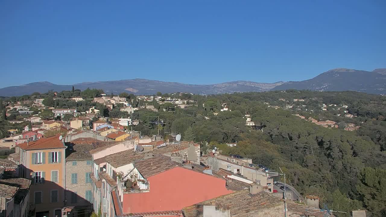 Biot  Commune Panaromic Live Cam - Grasse, Alpes-Maritimes, Provence-Alpes-Côte d’Azur, France