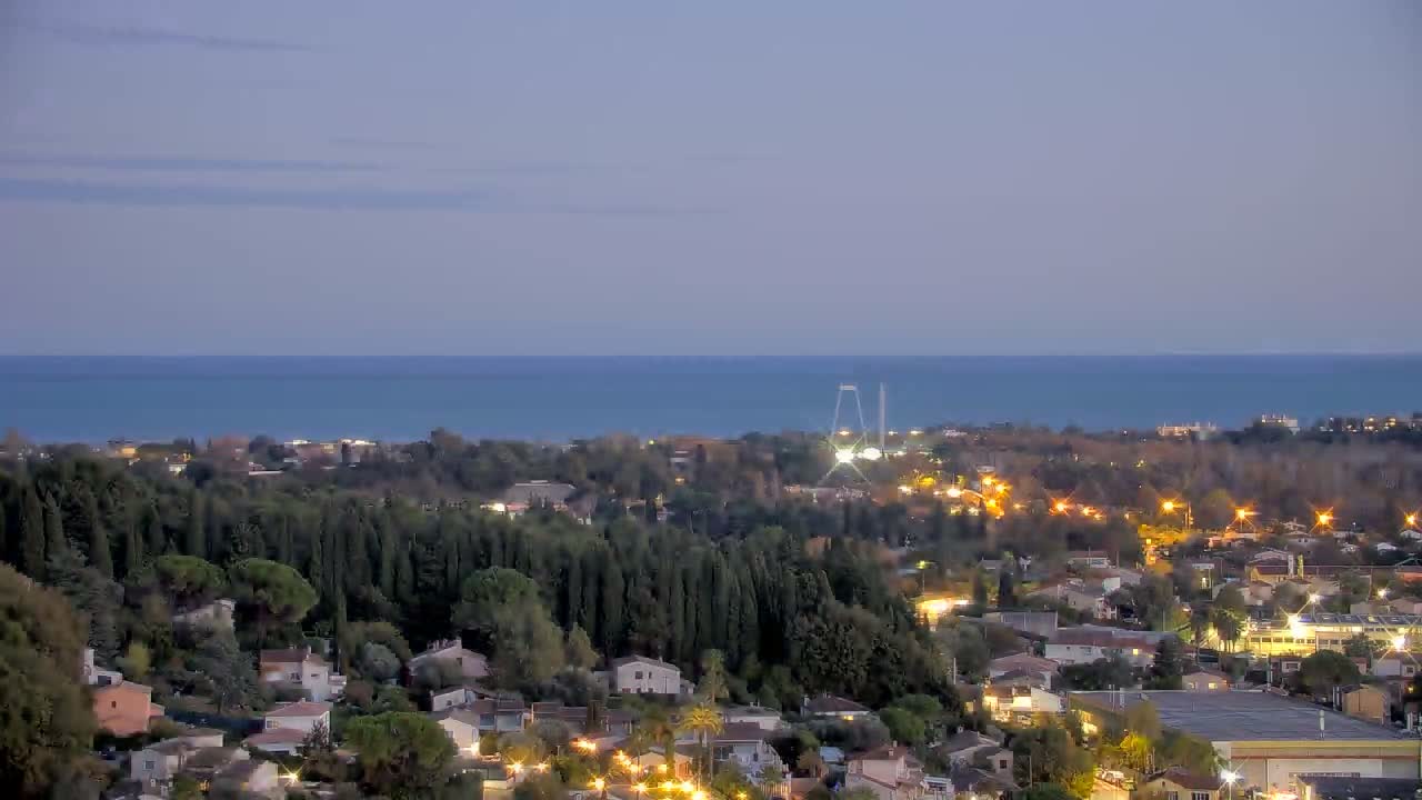 Biot  Commune Panaromic Live Cam - Grasse, Alpes-Maritimes, Provence-Alpes-Côte d’Azur, France