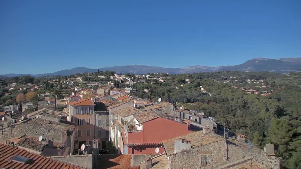 Biot  Commune Panaromic Live Cam - Grasse, Alpes-Maritimes, Provence-Alpes-Côte d’Azur, France