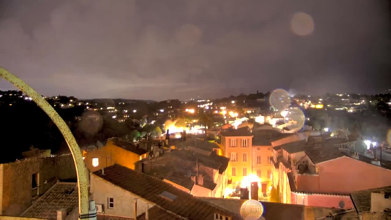 Biot  Commune Panaromic Live Cam - Grasse, Alpes-Maritimes, Provence-Alpes-Côte d’Azur, France