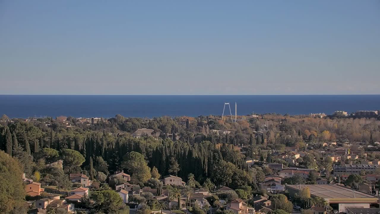 Biot  Commune Panaromic Live Cam - Grasse, Alpes-Maritimes, Provence-Alpes-Côte d’Azur, France