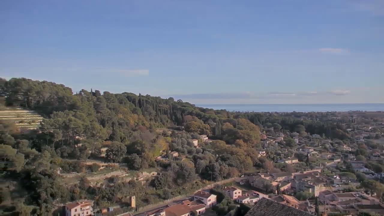 Biot  Commune Panaromic Live Cam - Grasse, Alpes-Maritimes, Provence-Alpes-Côte d’Azur, France