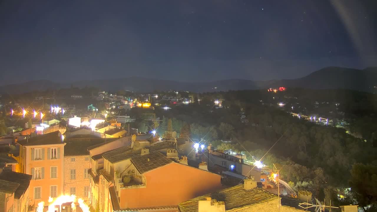 Biot  Commune Panaromic Live Cam - Grasse, Alpes-Maritimes, Provence-Alpes-Côte d’Azur, France