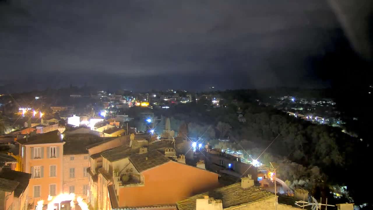 Biot  Commune Panaromic Live Cam - Grasse, Alpes-Maritimes, Provence-Alpes-Côte d’Azur, France