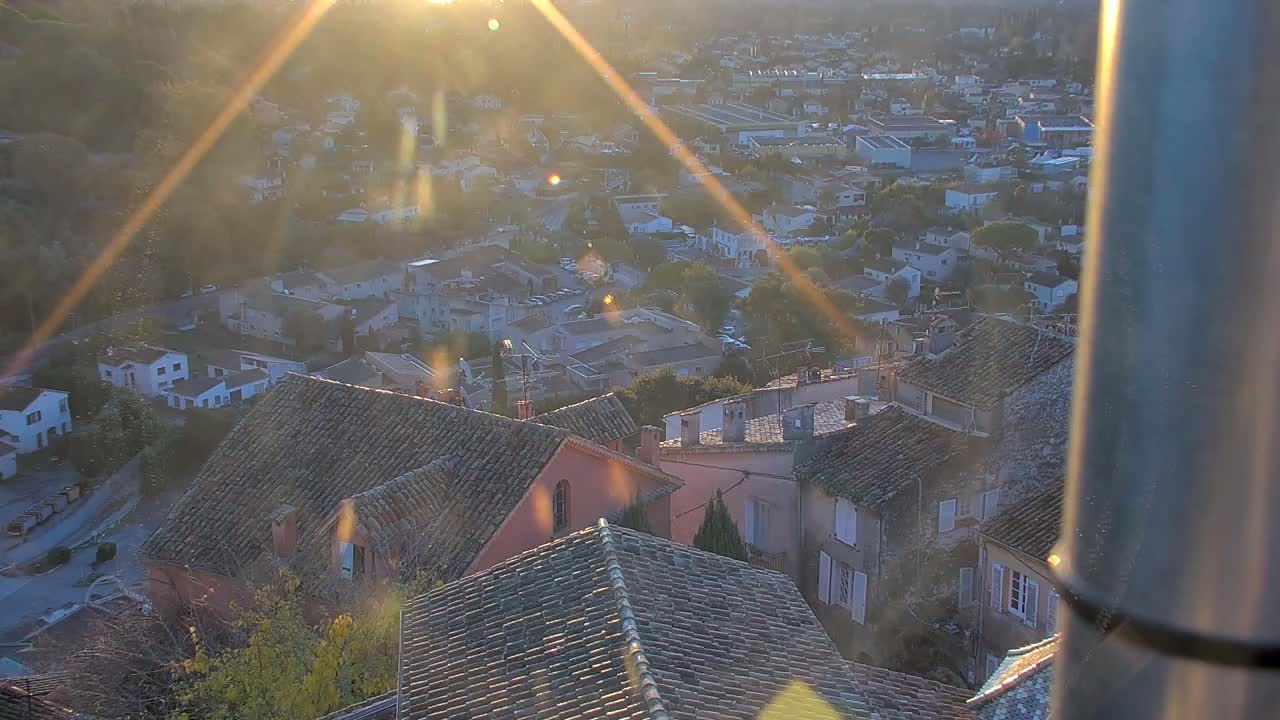 Biot  Commune Panaromic Live Cam - Grasse, Alpes-Maritimes, Provence-Alpes-Côte d’Azur, France
