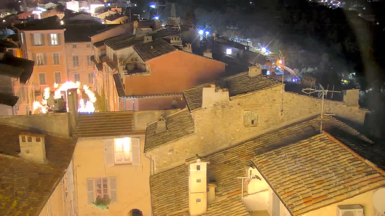 Biot  Commune Panaromic Live Cam - Grasse, Alpes-Maritimes, Provence-Alpes-Côte d’Azur, France