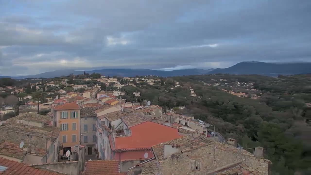 Biot  Commune Panaromic Live Cam - Grasse, Alpes-Maritimes, Provence-Alpes-Côte d’Azur, France