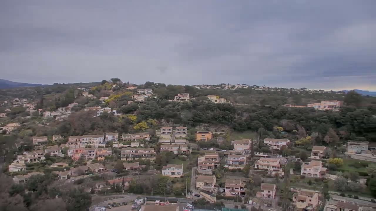 Biot  Commune Panaromic Live Cam - Grasse, Alpes-Maritimes, Provence-Alpes-Côte d’Azur, France