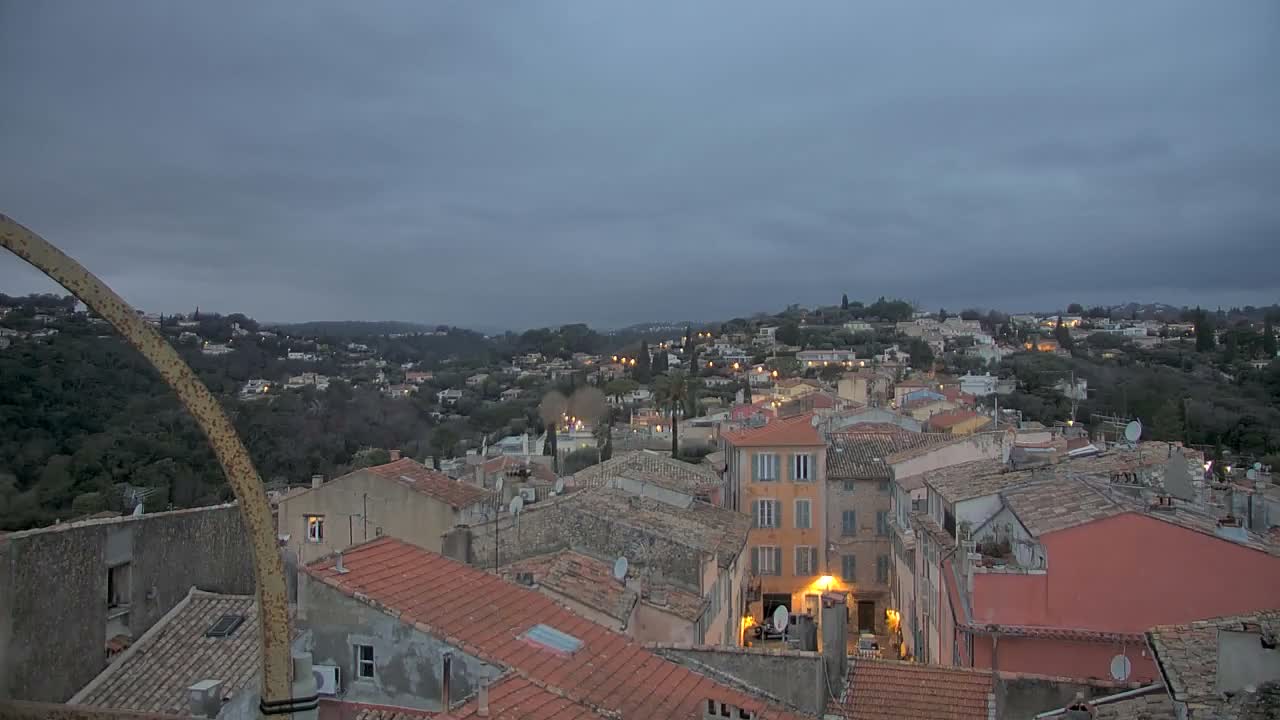 Biot  Commune Panaromic Live Cam - Grasse, Alpes-Maritimes, Provence-Alpes-Côte d’Azur, France
