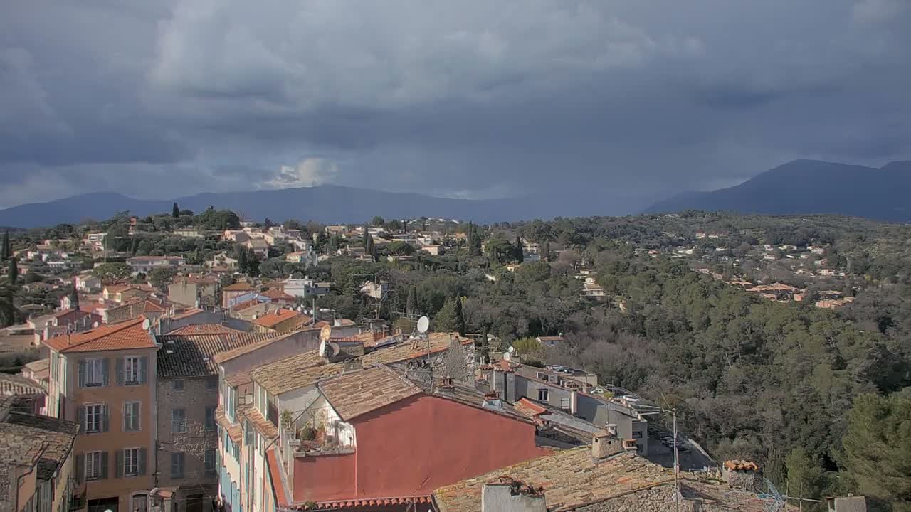 Biot  Commune Panaromic Live Cam - Grasse, Alpes-Maritimes, Provence-Alpes-Côte d’Azur, France