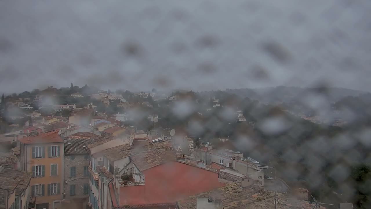 Biot  Commune Panaromic Live Cam - Grasse, Alpes-Maritimes, Provence-Alpes-Côte d’Azur, France