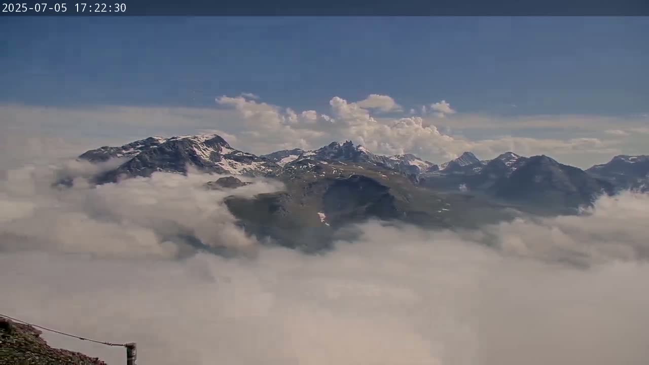 Val Cenis Village, Col de la Met Summit Pass & Lac du Mont-Cenis Lake Live Cam - Saint-Jean-de-Maurienne, Savoie, Auvergne-Rhône-Alpes, France