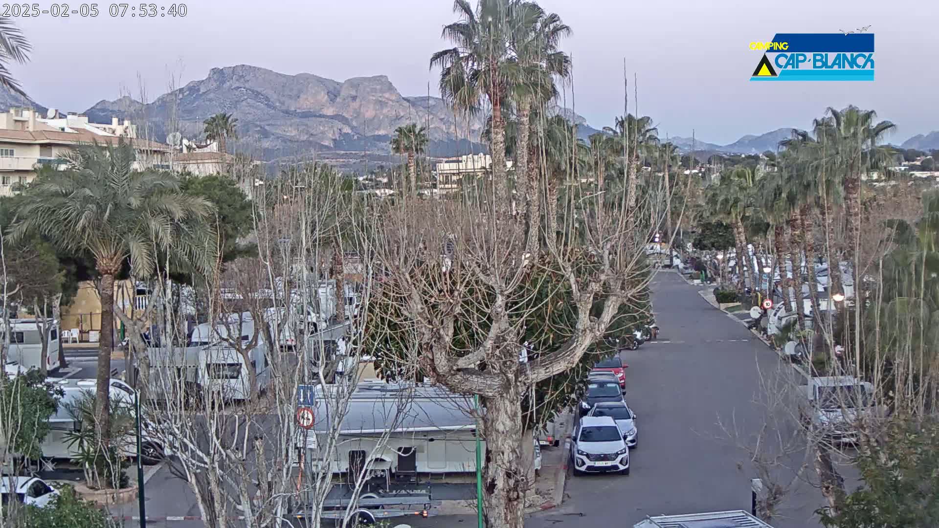 Altea, Inside Camping Cap-Blanch - Alicante, Valencia, Spain