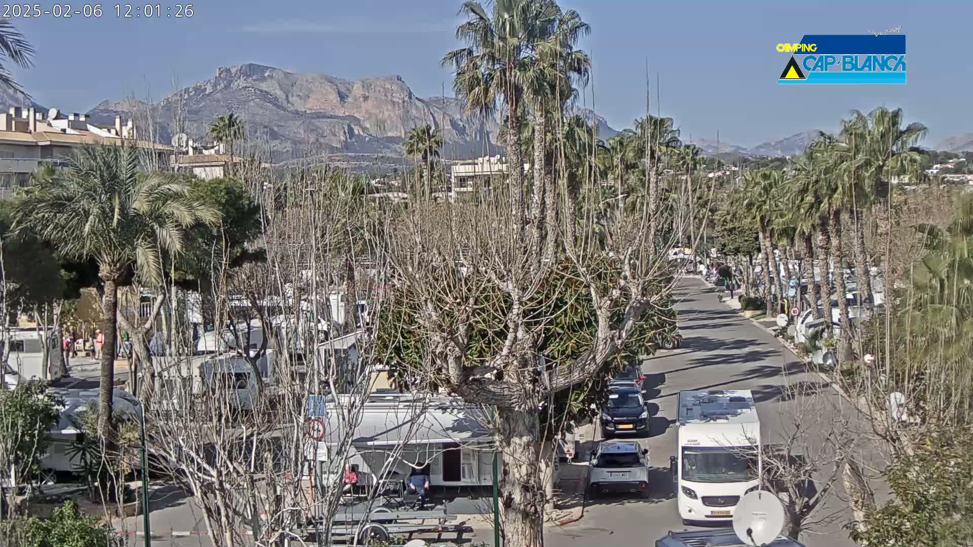 Altea, Inside Camping Cap-Blanch - Alicante, Valencia, Spain