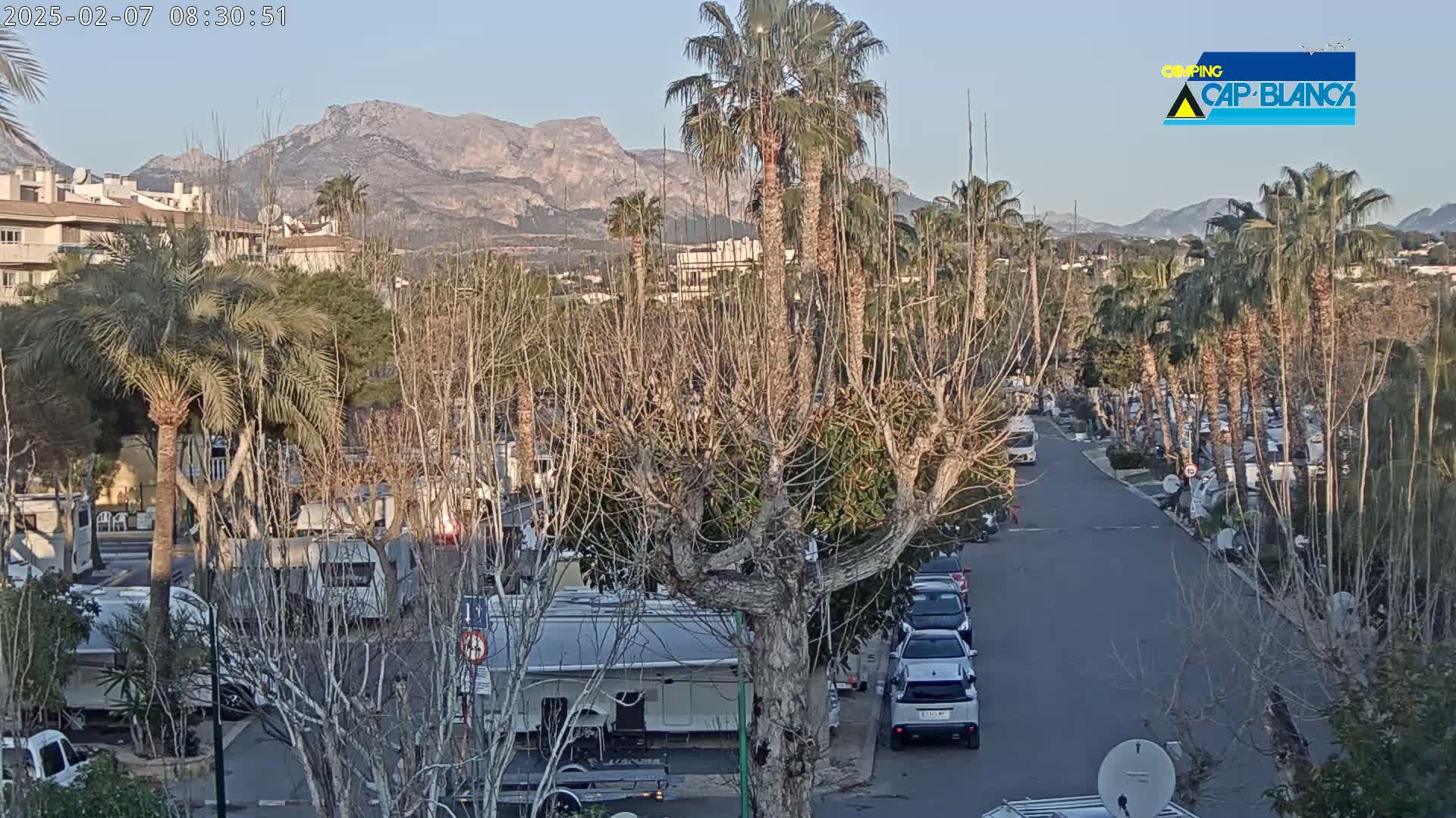Altea, Inside Camping Cap-Blanch - Alicante, Valencia, Spain