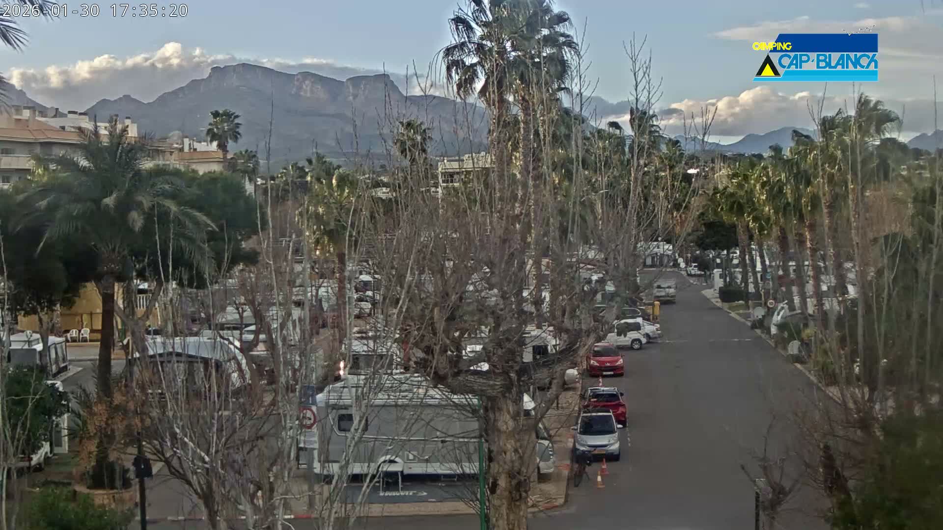 Altea, Inside Camping Cap-Blanch - Alicante, Valencia, Spain
