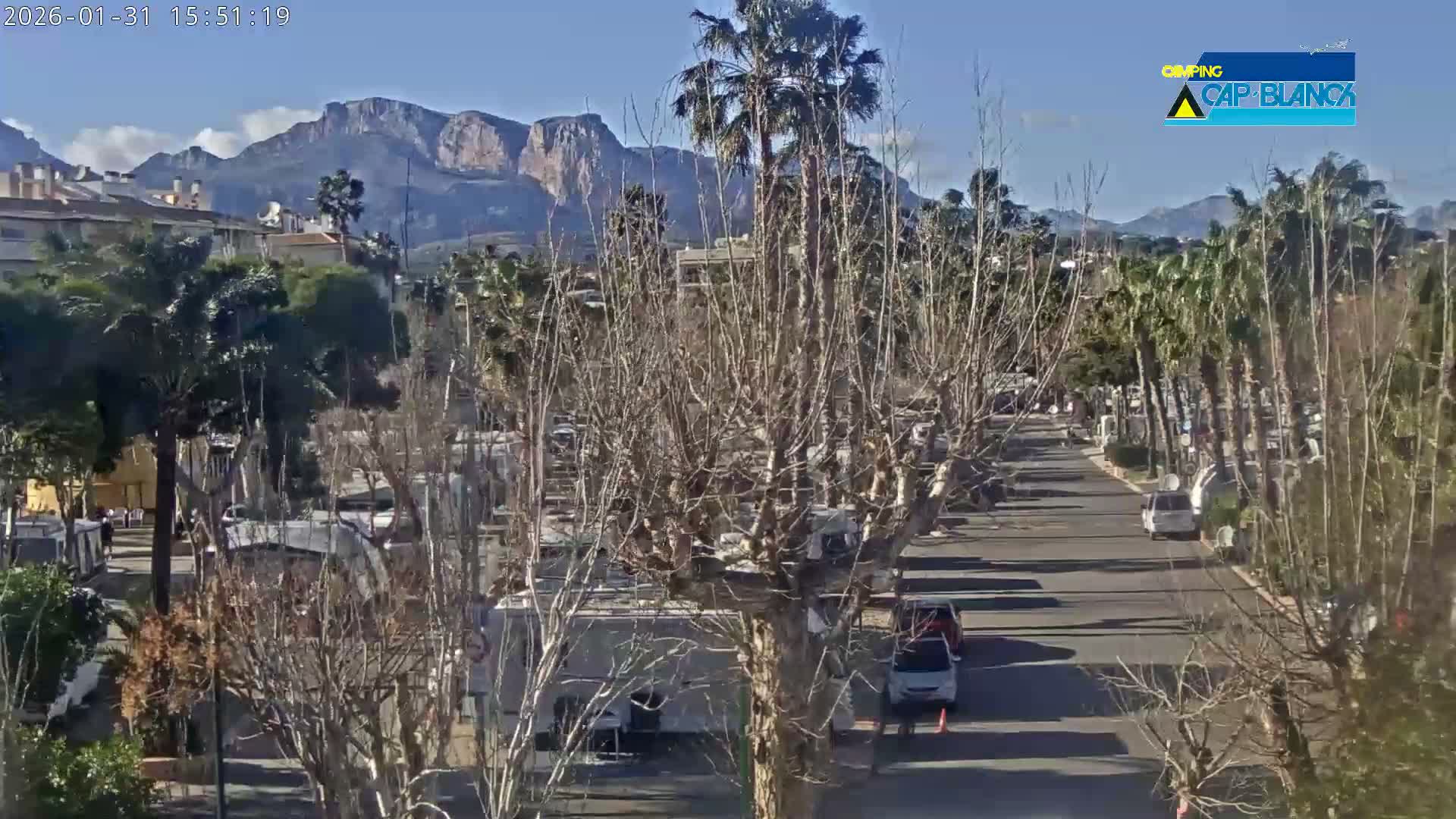 Altea, Inside Camping Cap-Blanch - Alicante, Valencia, Spain