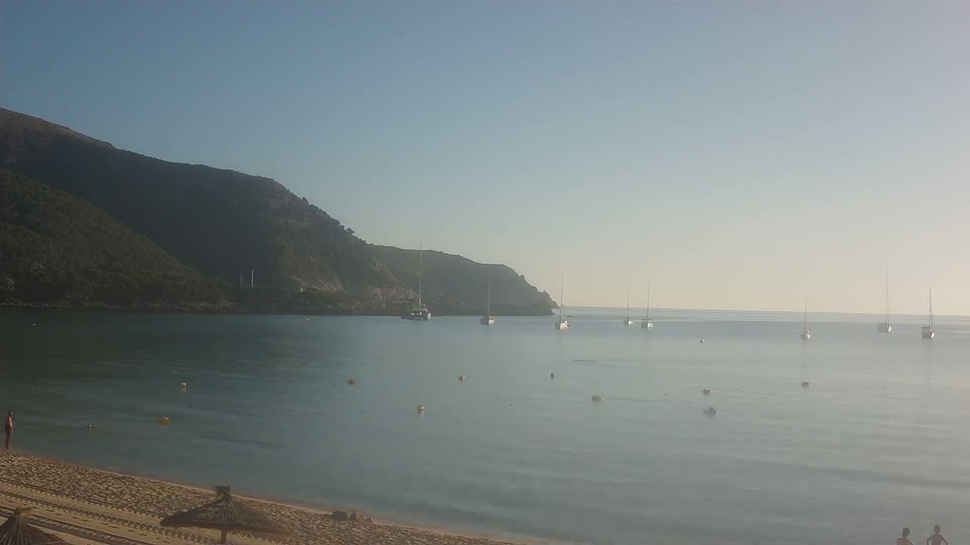 Capdepera, (Platja) Playa Cala Agulla Beach Live Cam - Mallorca, Balearic Islands, Spain